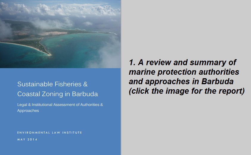 Sustainable Fisheries and Coastal Zoning in Barbuda